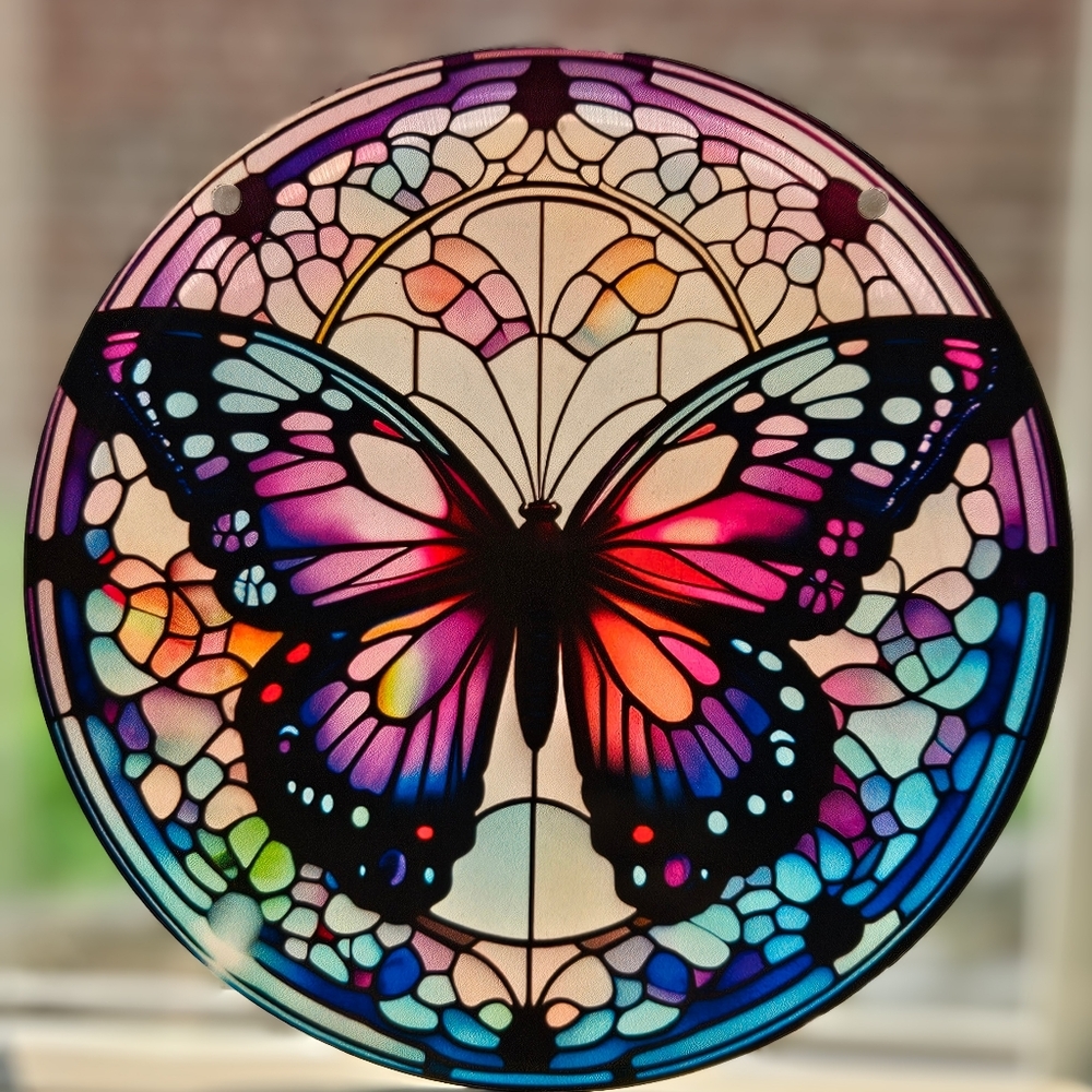 Majestic Monarch Butterfly Suncatcher